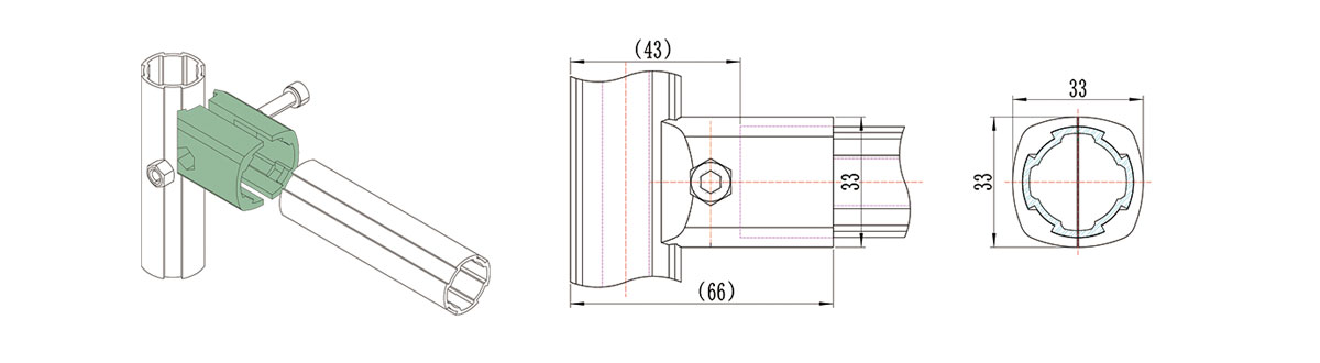 Aluminium Alloy Pipe Joint (图2)