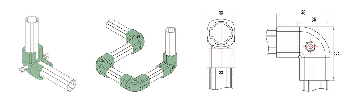 Aluminium Alloy Pipe Joint (图30)