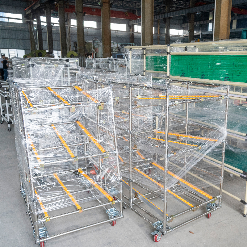 Roller Track Warehouse Rack(图1)