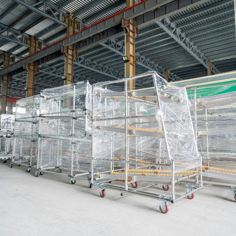 Roller Track Warehouse Rack(图2)